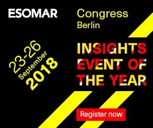 ESOMAR Congress 2018